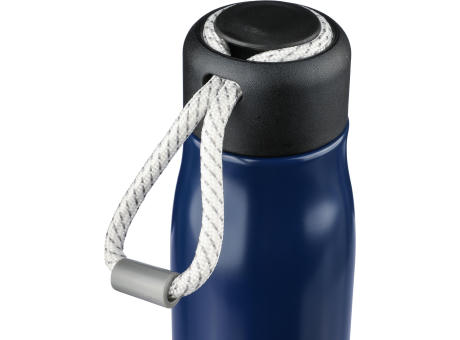 Doppelwandige Trinkflasche aus recyceltem Edelstahl (500 ml) Solene Werbeartikel