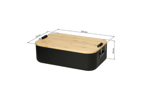 Vorratsdose "Bamboo", groß Werbeartikel