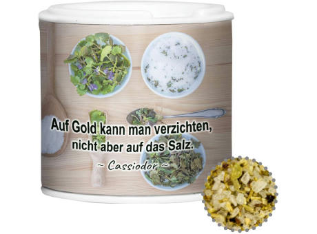Product image Gewürzmischung Kräutersalz, ca. 30g, Gewürzpappstreuer Werbeartikel