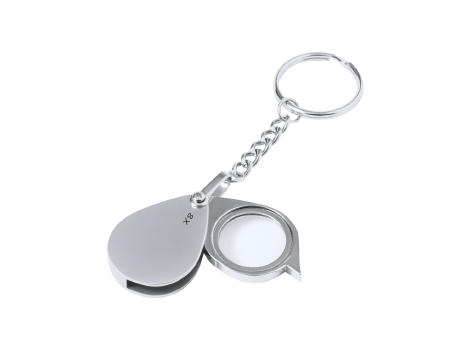 Lupe Schlüsselanhänger Kitins 8X Werbeartikel