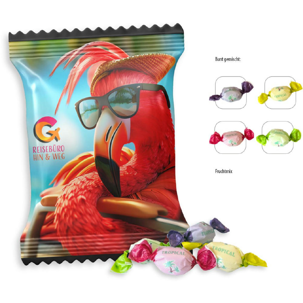 Product image Bonbons Tropical Mix, 160 g, Inhalt: Bonbons Tropical Mix Werbeartikel