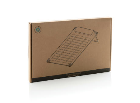 Solarpulse 5W tragbares Solarmodul aus RCS rPlastik Werbeartikel