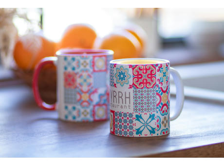 Sublimationsbecher MultiColour bedrucken