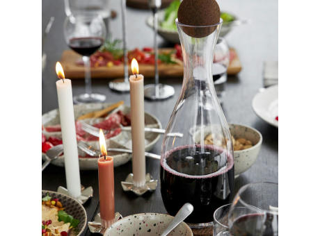 Sagaform Nature Karaffe mit Korkverschluss 1,5 liter Werbeartikel