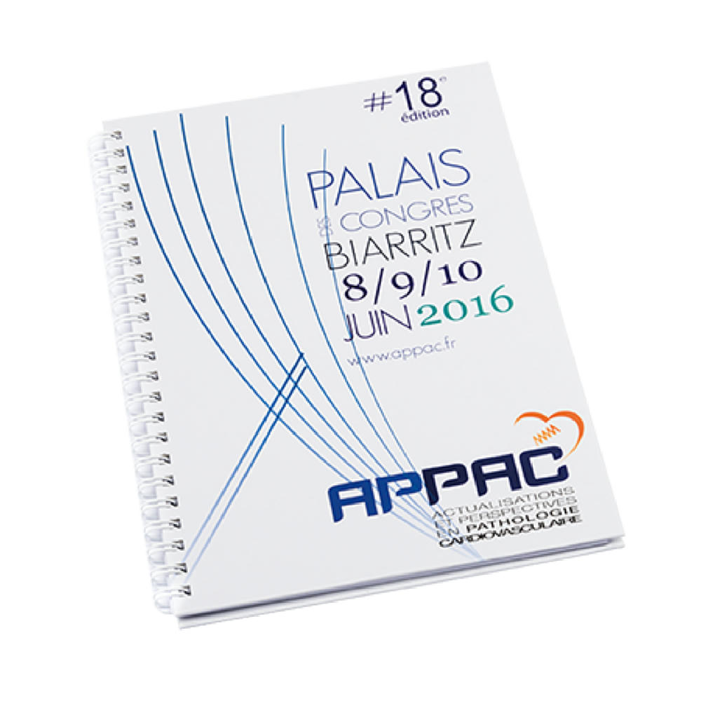 Product image Hardcover-Notizbuch Wire-O A5, 80 Blatt Werbeartikel