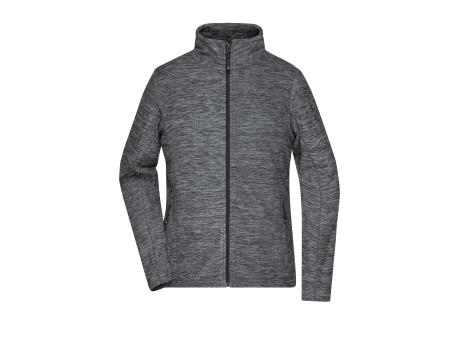 Ladies' Fleece Jacket - Fleecejacke in modischer Melange-Optik Werbeartikel