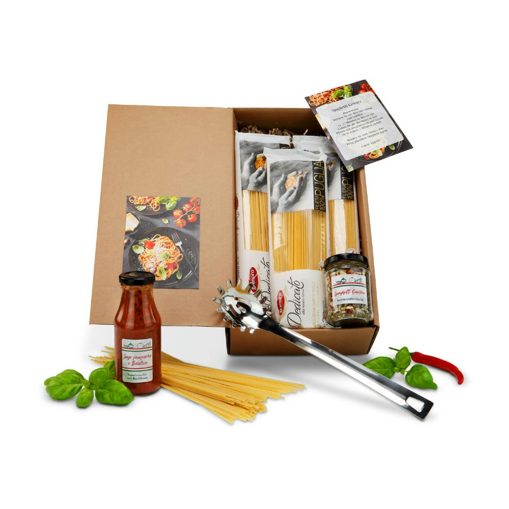Product image Geschenkset / Präsenteset: Spaghetti-Variation Werbeartikel