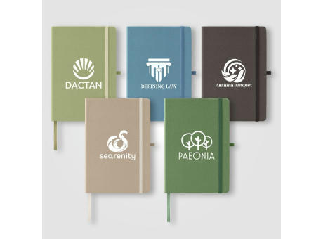 Terra Notizbuch mit festem Einband aus recyceltem Milchkarton - A5 bedrucken