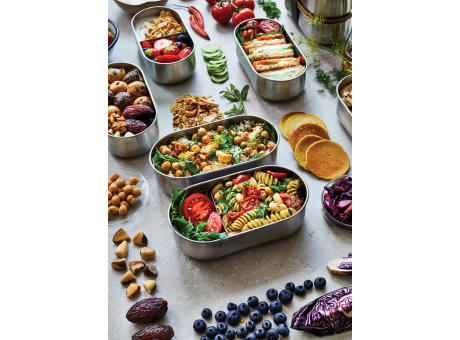 Black+Blum Stainless Steel Double Bento Box Werbeartikel