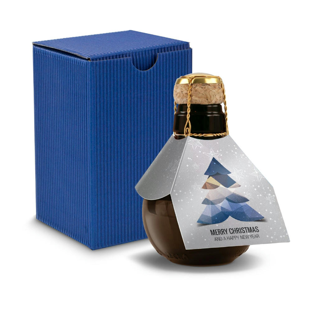 Product image Geschenkset / Präsenteset: Kleinste Sektflache: Merry Christmas Werbeartikel