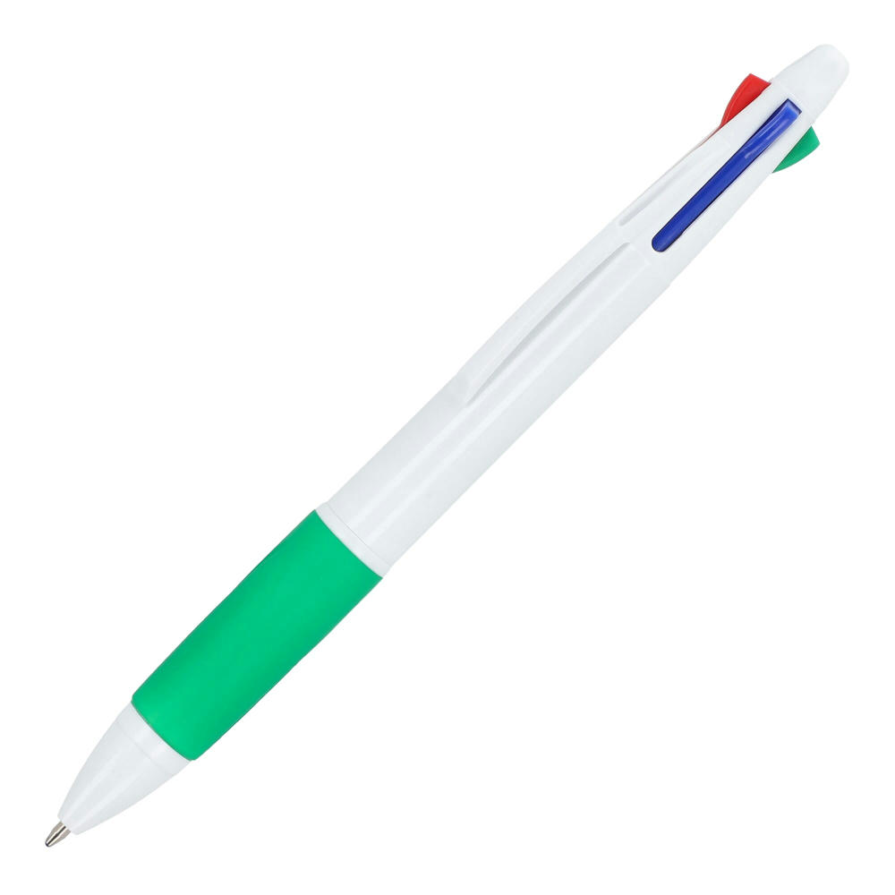 4-Farben-Stift mit Griffzone Werbeartikel