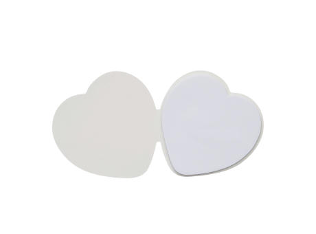 IN LOVE - Herz-Memosticker Werbeartikel