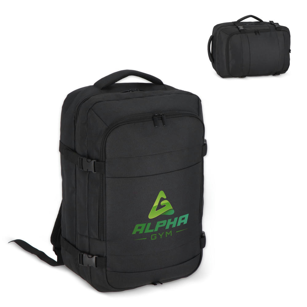 R-PET 600D Handgepäck Rucksack 22L Werbeartikel