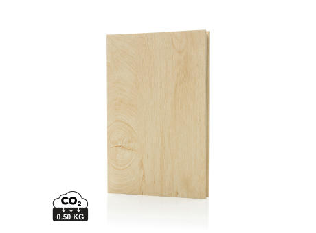 Product image Kavana A5 Notizbuch mit Holz-Print Werbeartikel