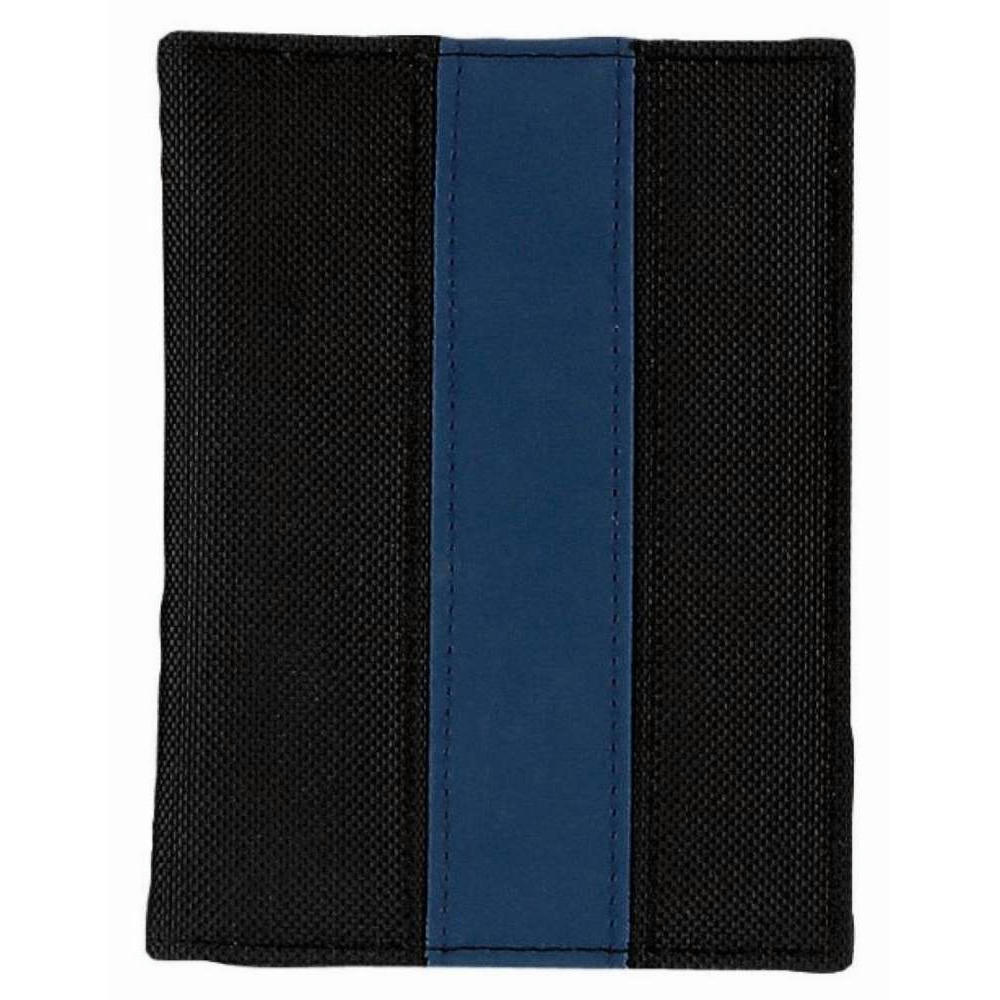 Product image CreativDesign® Ausweistasche "ColourLane" schwarz/blau Werbeartikel