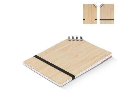 Notizbuch Bamboo Corner-Bound A6 Werbeartikel