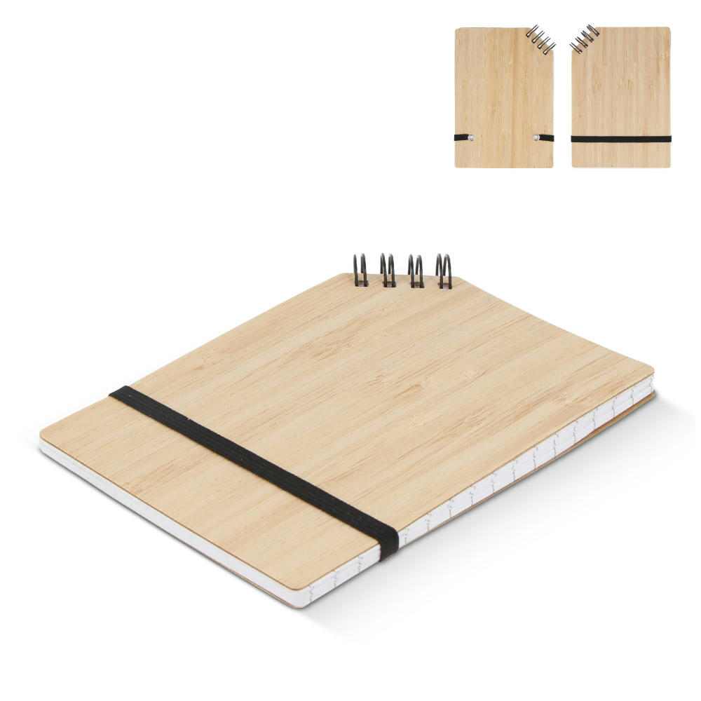 Product image Notizbuch Bamboo Corner-Bound A6 Werbeartikel