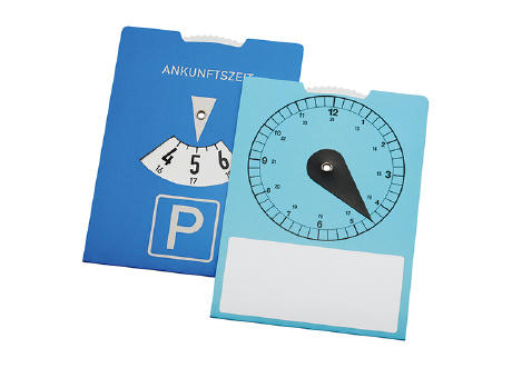 Product image Kartonparkscheibe "Pendler" Werbeartikel