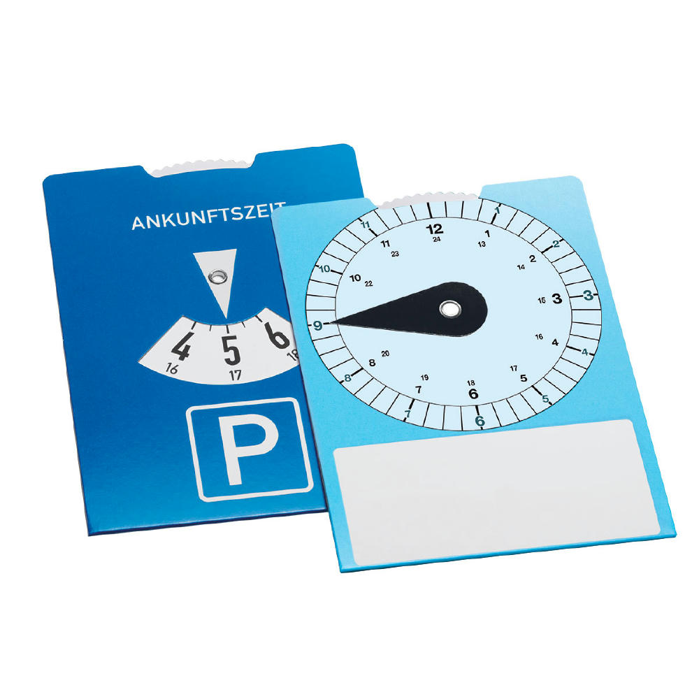 Product image Kartonparkscheibe "Pendler" Werbeartikel