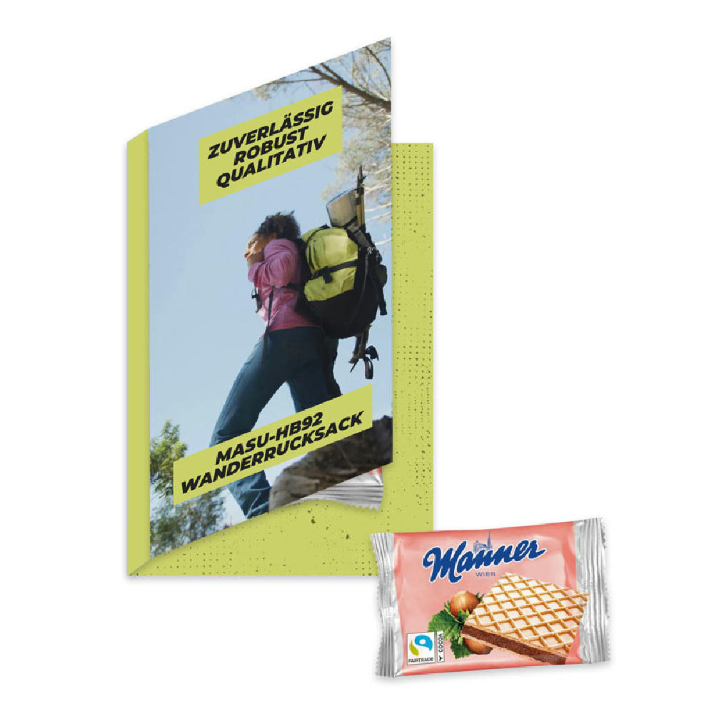 Product image Umschlag mit Manner Wiener Gruß Werbeartikel