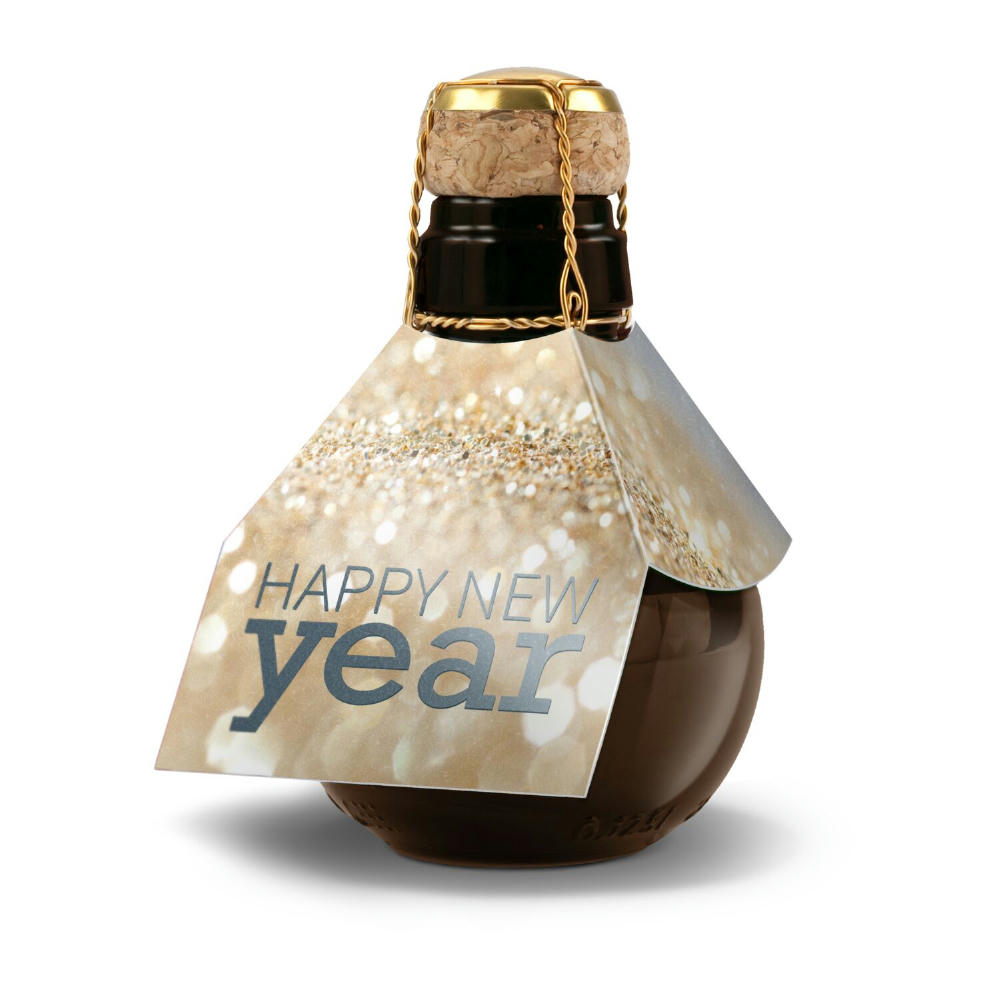Product image Kleinste Sektflasche der Welt! Happy New Year - Ohne Geschenkkarton, 125 ml Werbeartikel