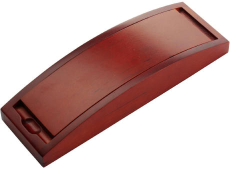 Schreibset aus Rosenholz Robin bedrucken