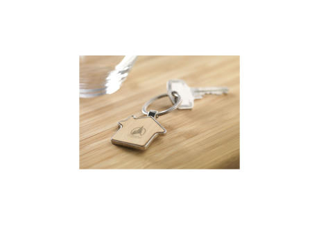 Casa Bambus Schlüsselanhänger bedrucken