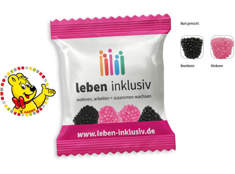 Product image HARIBO Berries Werbetüte, 4 Stück, Inhalt: HARIBO Berries Werbeartikel