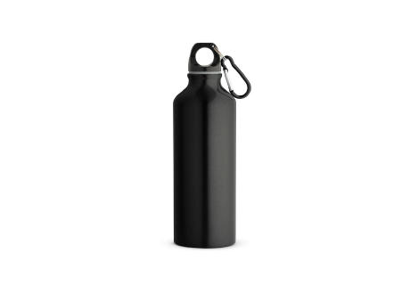 Product image RE-LANDSCAPE M. Flasche aus recyceltem Aluminium 530 mL mit Karabiner Werbeartikel