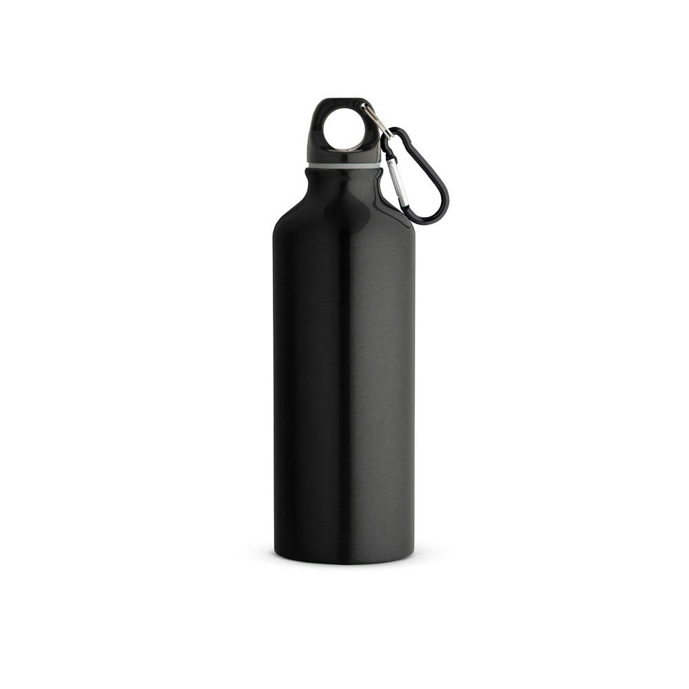 Product image RE-LANDSCAPE M. Flasche aus recyceltem Aluminium 530 mL mit Karabiner Werbeartikel