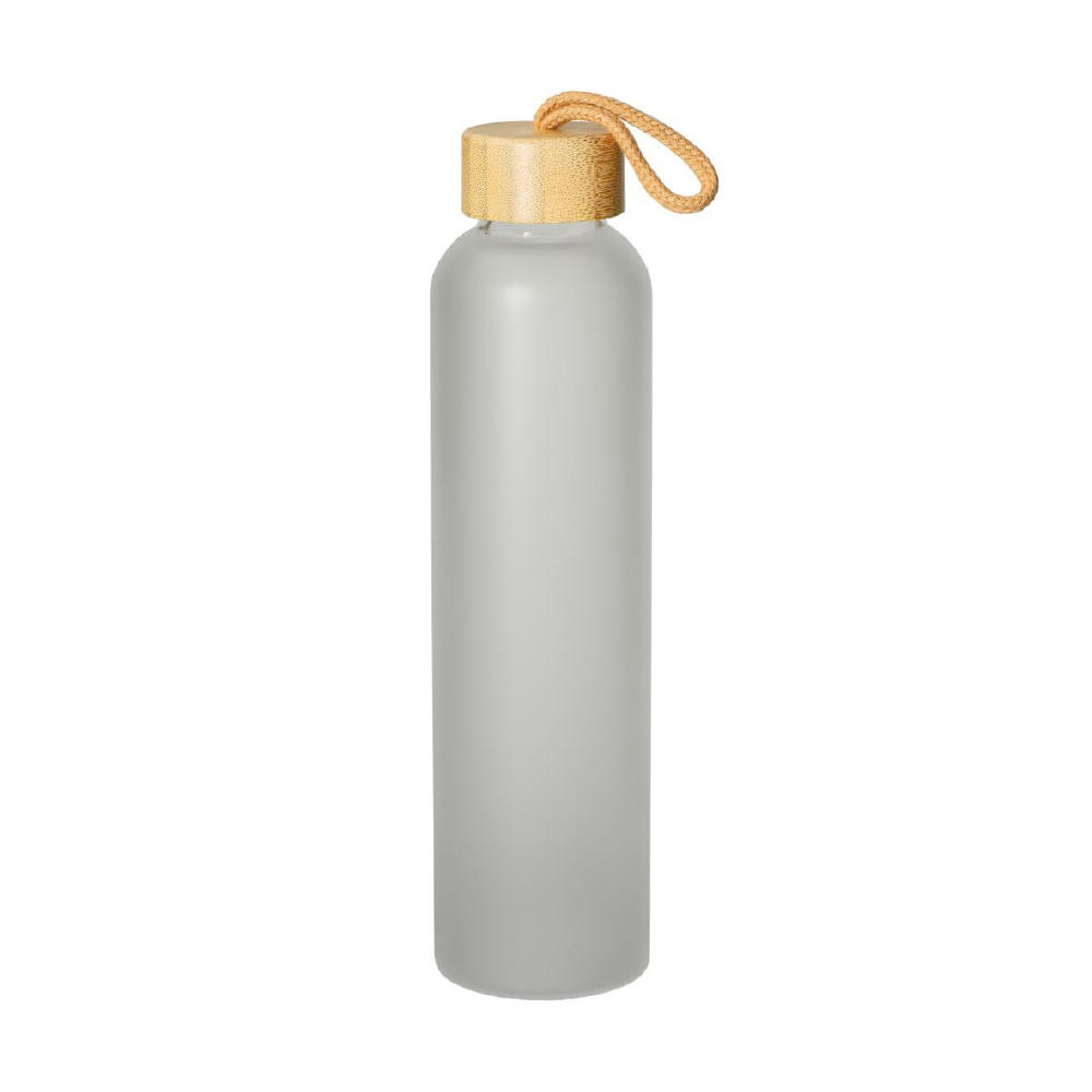 Product image Glasflasche "Bamboo" 750 ml, Frosted Werbeartikel
