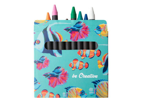 Individuelles Wachsmalstifte-Set (12 Stk.) Craxon 12 Werbeartikel