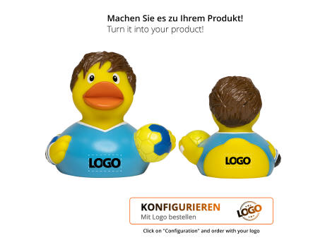 Quietsche-Ente Handball Werbeartikel