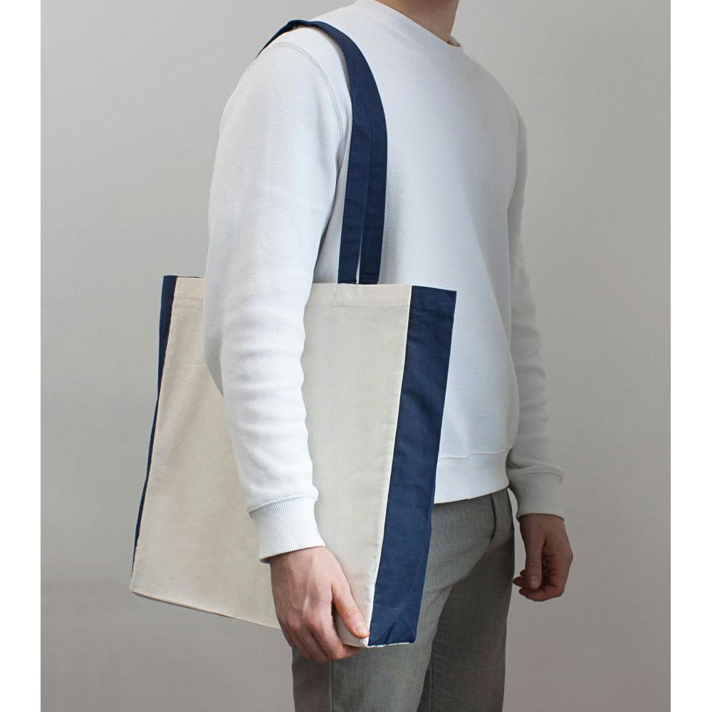 PALMA – Baumwolltasche mit Boden- Seitenfalte Werbeartikel