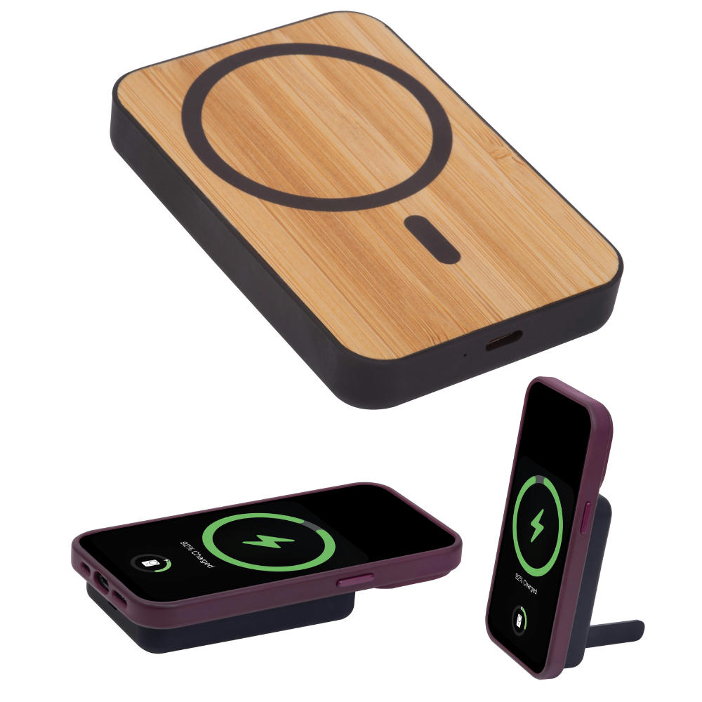 Product image Wireless Powerbank 5.000 mAh Cairo Werbeartikel
