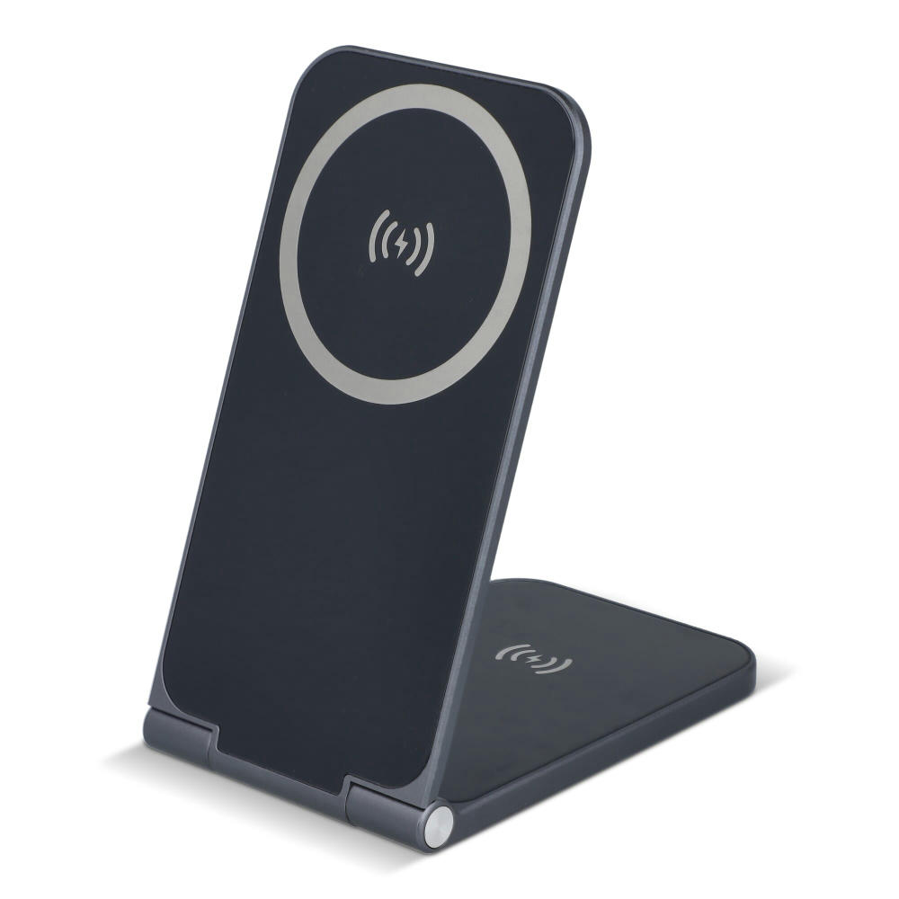 Product image 2255 -Xoopar Zero 2 in 1 Drahtloses Ladegerät Kompatibel mit MagSafe Werbeartikel