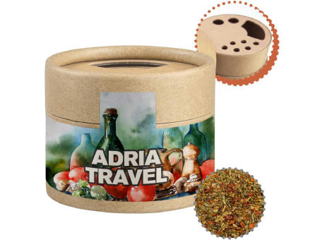 Product image Gewürzmischung Mediterraner Veggie Mix, ca. 28g, Kraftpapierstreuer Mini Werbeartikel