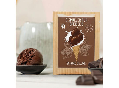 Portionsbeutel Eispulver Werbeartikel