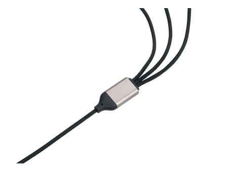 TROIKA Schnellladekabel TROIKA DREIZACK PRO bedrucken