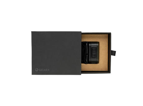 Gear X Hochleistungs-Kopflampe aus RCS rPlastik Werbeartikel