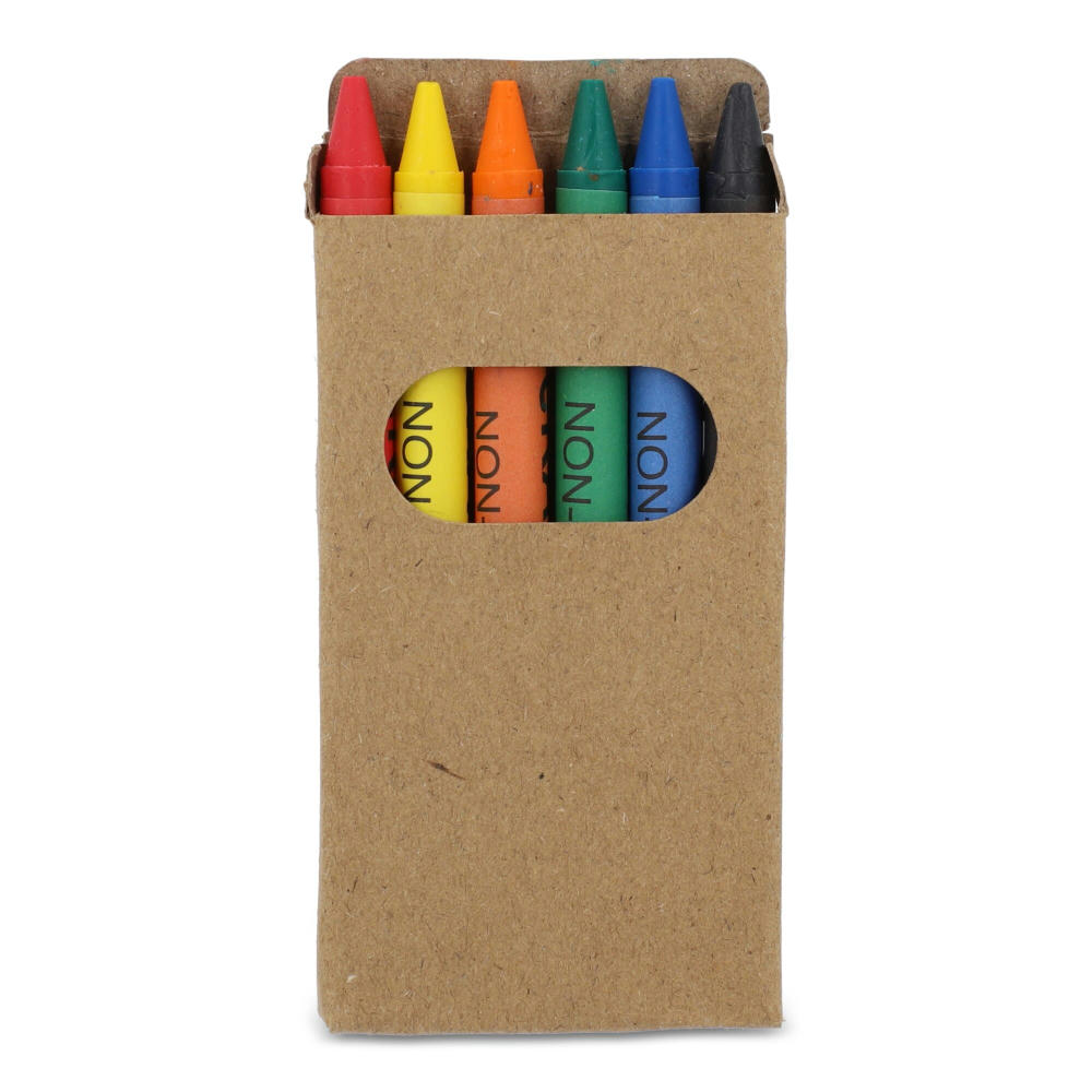 Product image 6 Stück Buntstifte in Bastelbox Werbeartikel