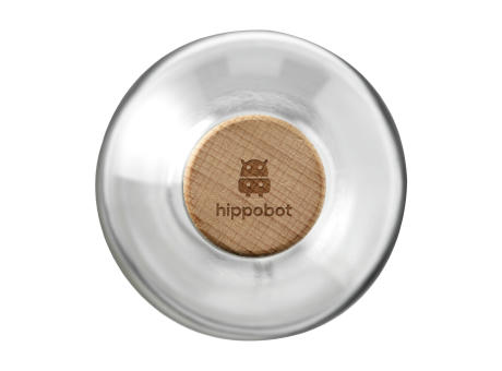 Helsinki Water Bottle Wooden Cork Stopper 1L Werbeartikel