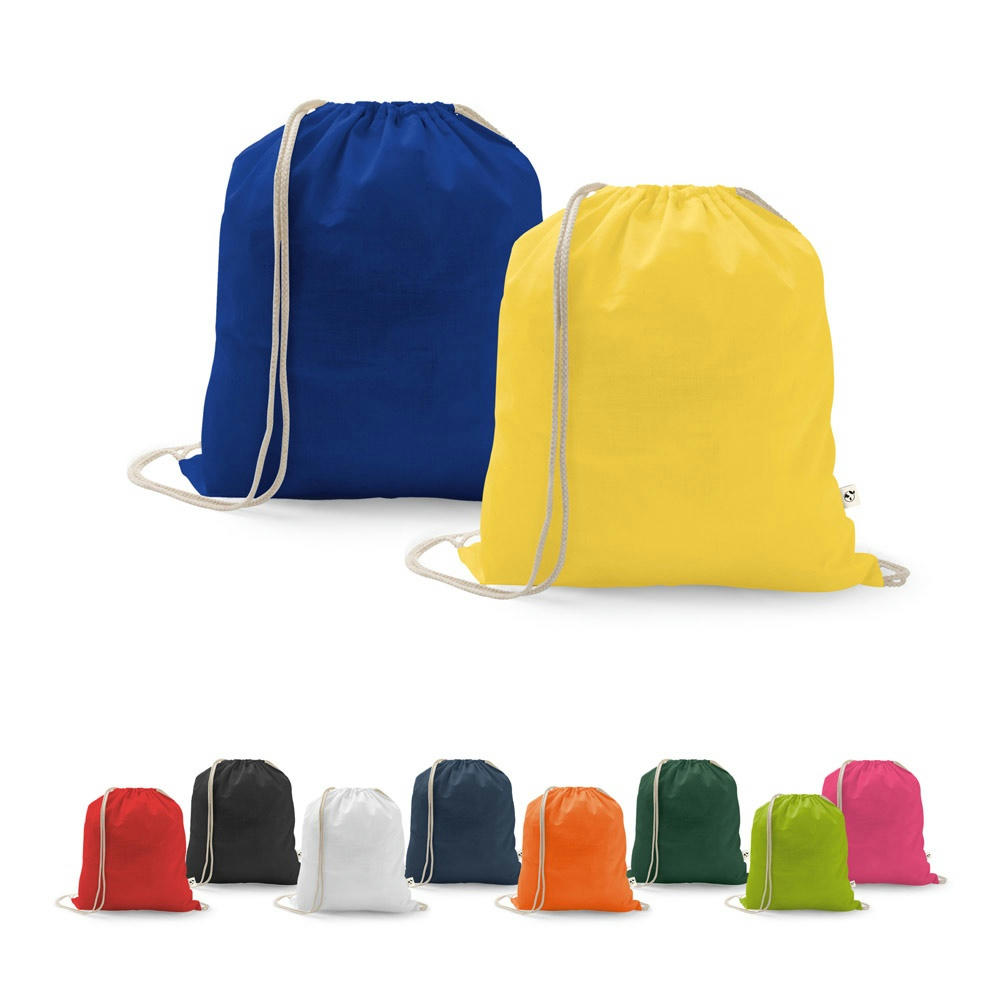Product image ISTANBUL. Rucksack aus recycelter Baumwolle (70%), Polyester (30% rPET) (150 g/m²) Werbeartikel