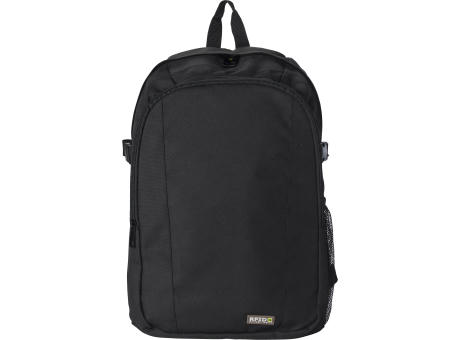 Rucksack aus 600D Polyester mit integriertem RFID Schutz Marley Werbeartikel