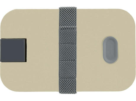 Lunchbox mit Smartphone-Halter, Dichtung und Bento-Unterteilung Werbeartikel