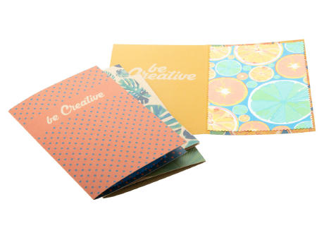 Postkarte mit Brillenreinigungstuch Dioptry Mail Eco bedrucken