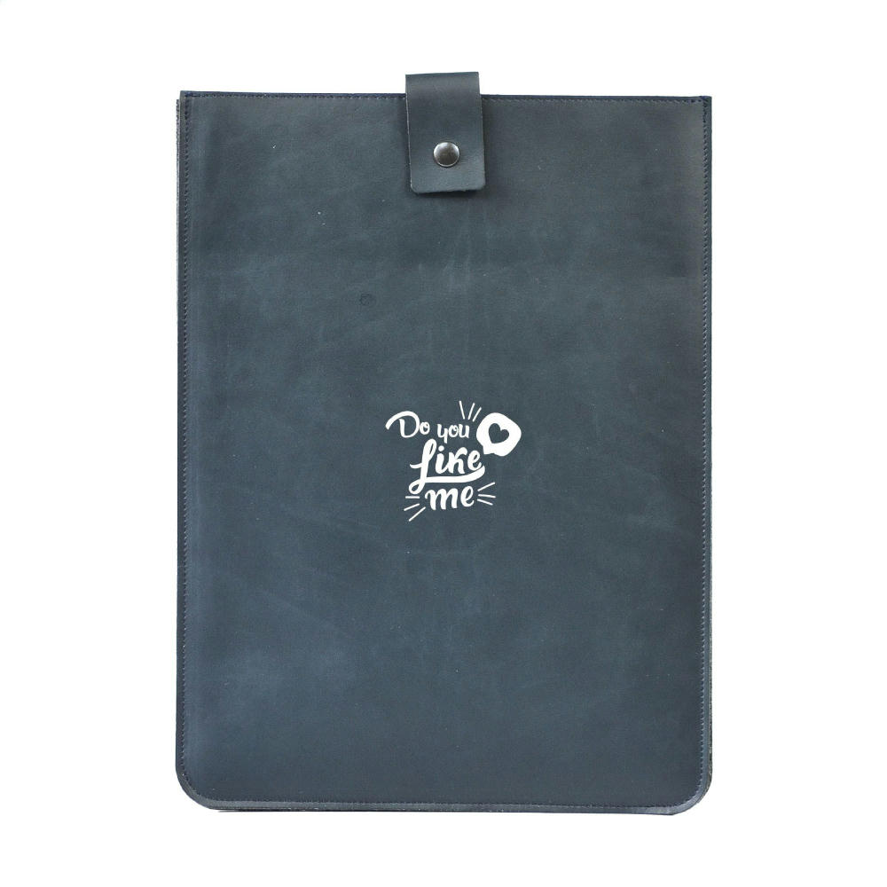 Product image Recycled Leather Laptop Sleeve 16" Werbeartikel
