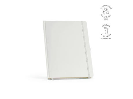 Marquez A4 Notizbuch mit Festeinband. 240 Seiten 70gsm recy.Papier Werbeartikel