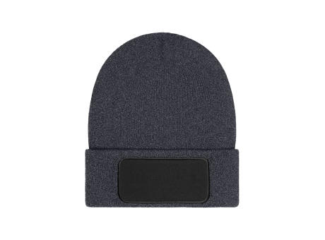 Product image Beanie with Patch (10cm x 5 cm) - Thinsulate - Wärmende Strickmütze mit Zwischenfutter aus Thinsulate™ mit Baumwoll-Patch Werbeartikel