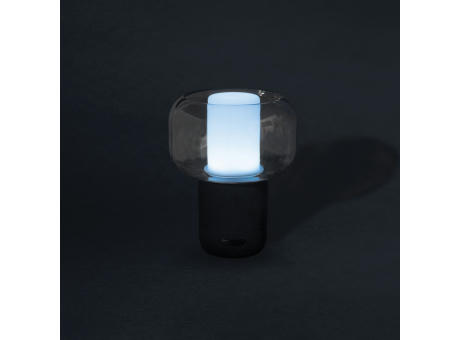 Lux 10W Lautsprecherlampe aus RCS recyceltem Kunststoff Werbeartikel